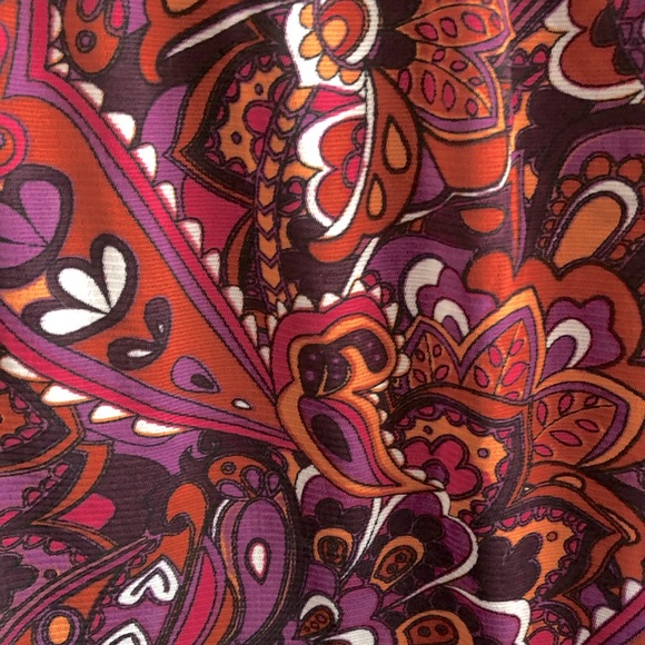 MXM Purple and Paisley Haltertop - Picture 4 of 6